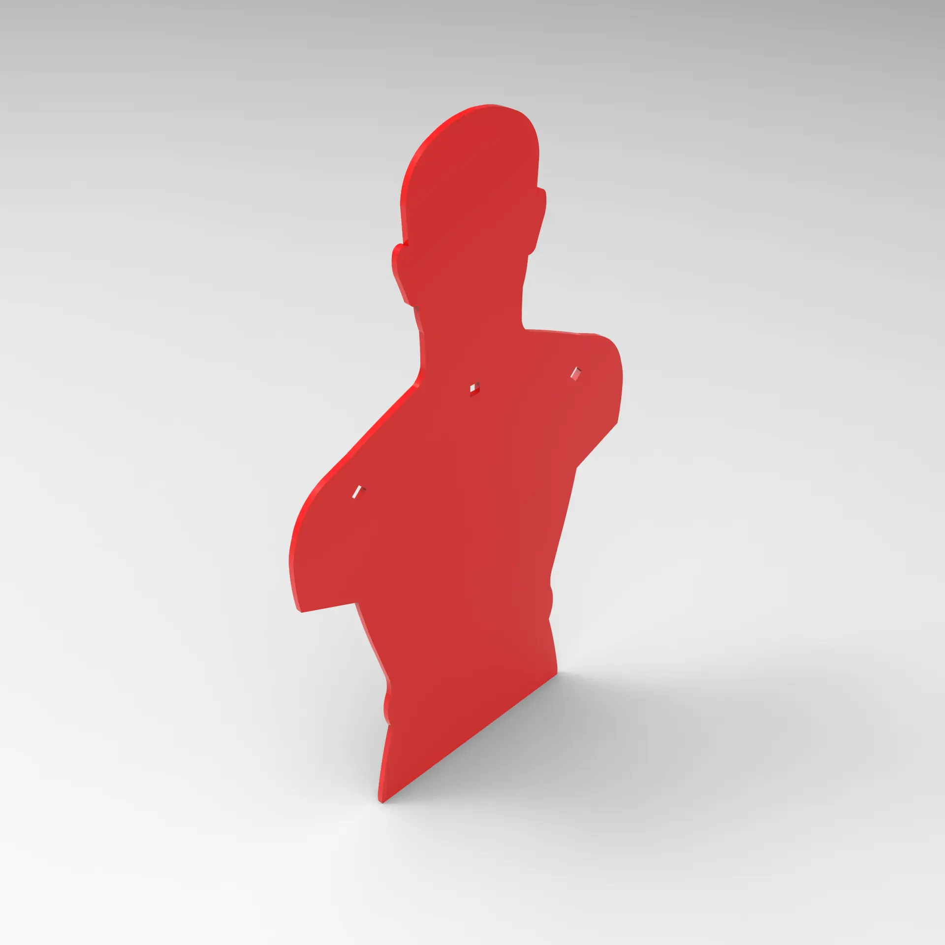 İnsan Silüeti Metal Hedeflik - Görsel 2